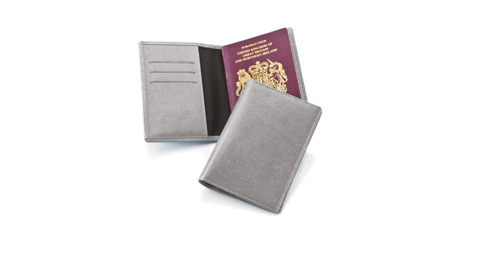 PU Leather Passport Holder