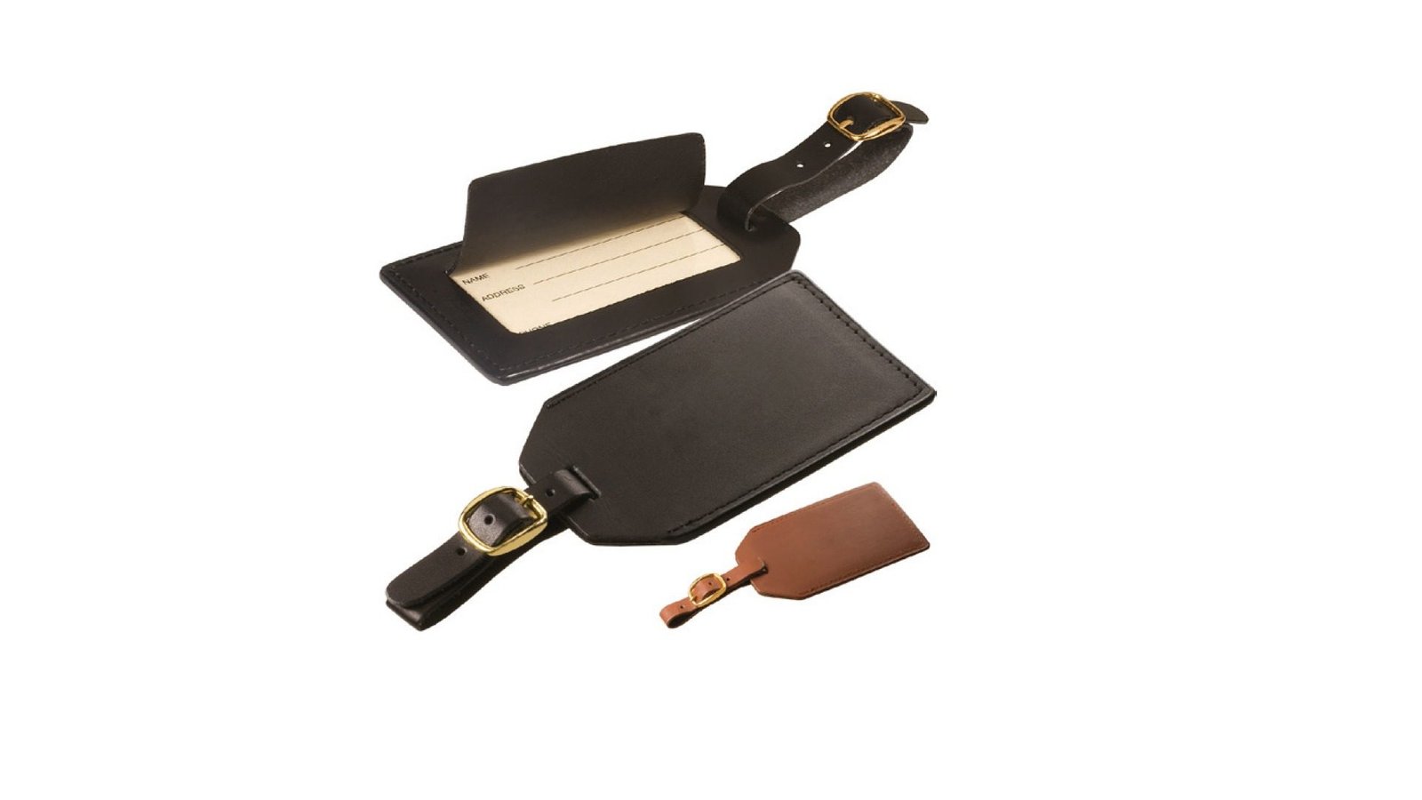 PU Leather Luggage Tag